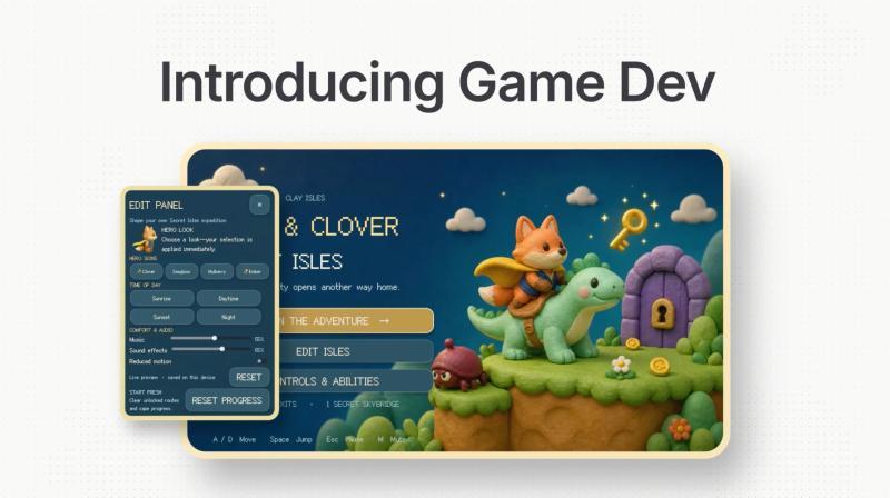 人人都能做出自己想玩的游戏：Manus 2.0「Game Dev」全新登场