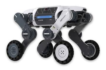 日本引进次世代小型轮式四足步行机器人「DEEPRobotics Lynx S10」