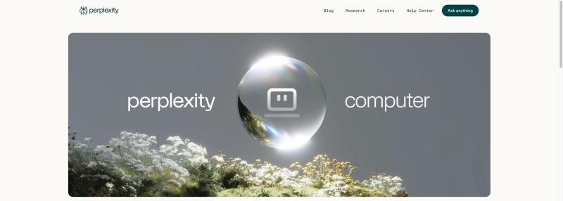 Perplexity Computer截图