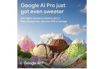 日本谷歌One“Google AI Pro”计划，云盘容量由2TB提升至5TB
