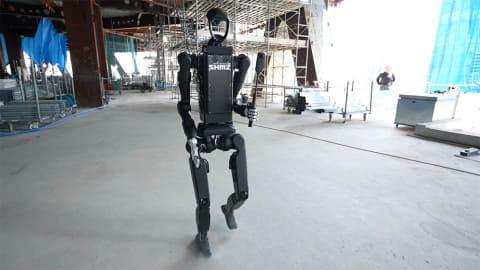 清水建设AI机器人现场实证