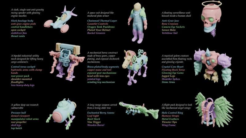 即将登陆Roblox游戏：奇异的AI生成机器与生物