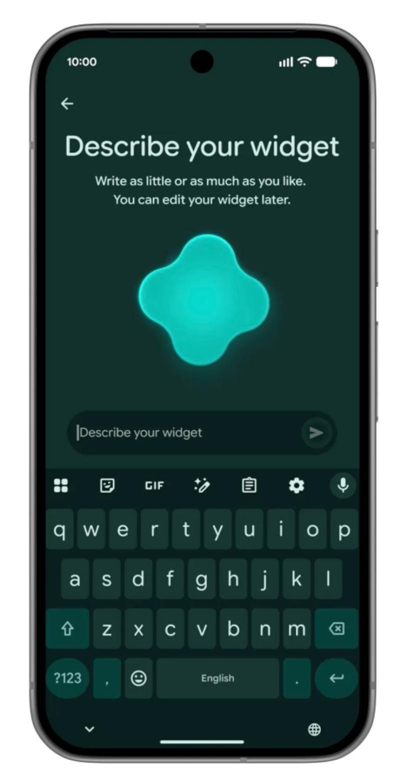 Create My Widget