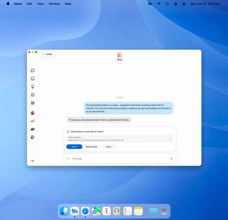 Meta的Muse登陆Mac，AI助理可直接操作电脑