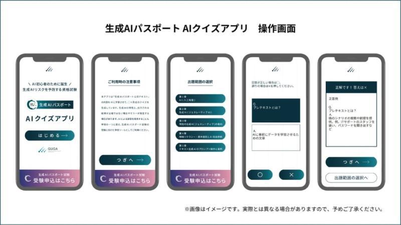 生成AI护照AI测验应用界面