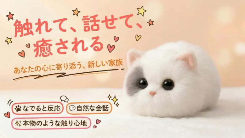 猫型AI宠物机器人Walulu