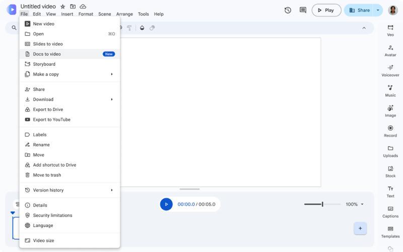Google Vids新功能展示