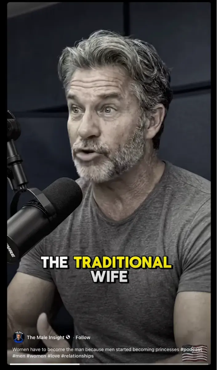 Another screenshot from "The Male Insight." 