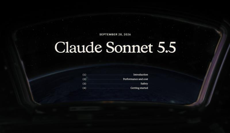 Anthropic Claude Sonnet 5.5