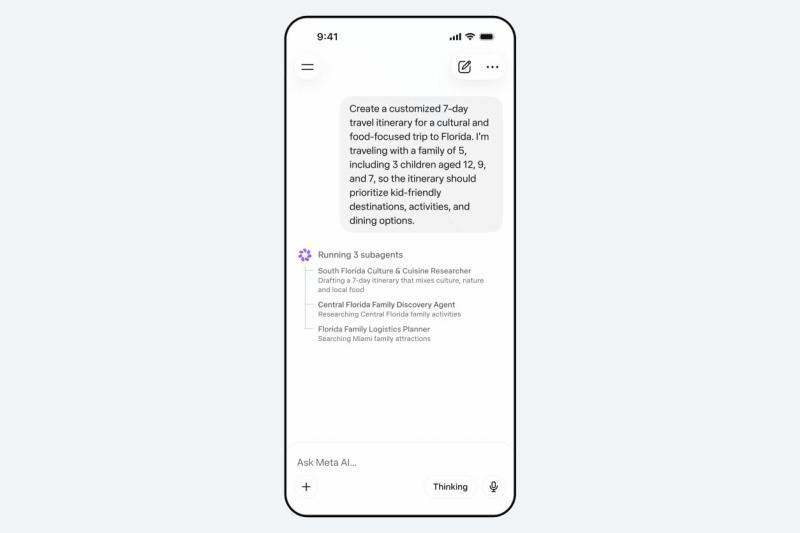 Meta发布大型语言模型系列“Muse Spark”