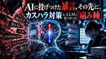 面向AI的暴言背后：客户骚扰对策与大型语言模型中的“痛感轴”发现