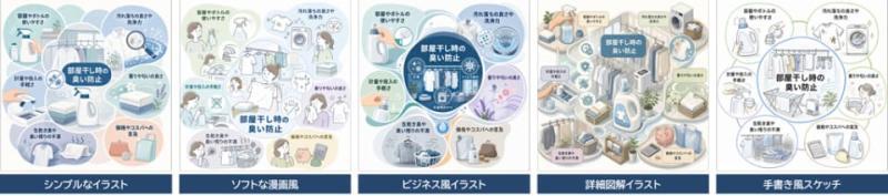 图像云风格示例
