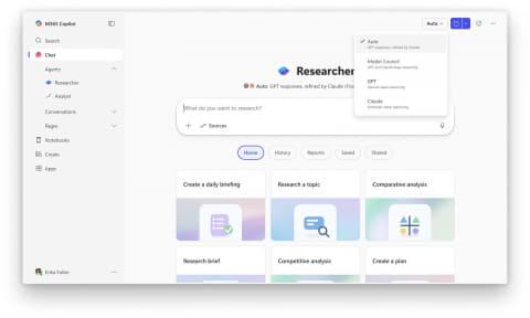 Researcher功能示意