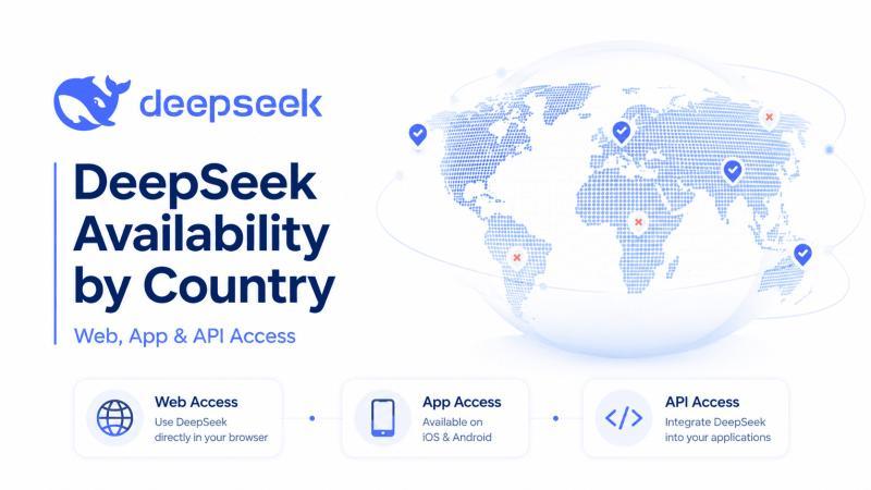 DeepSeek 各国可用性全解析：哪里能用，哪里受限？
