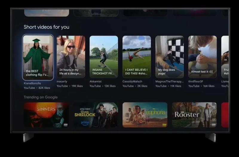 Google TV短视频
