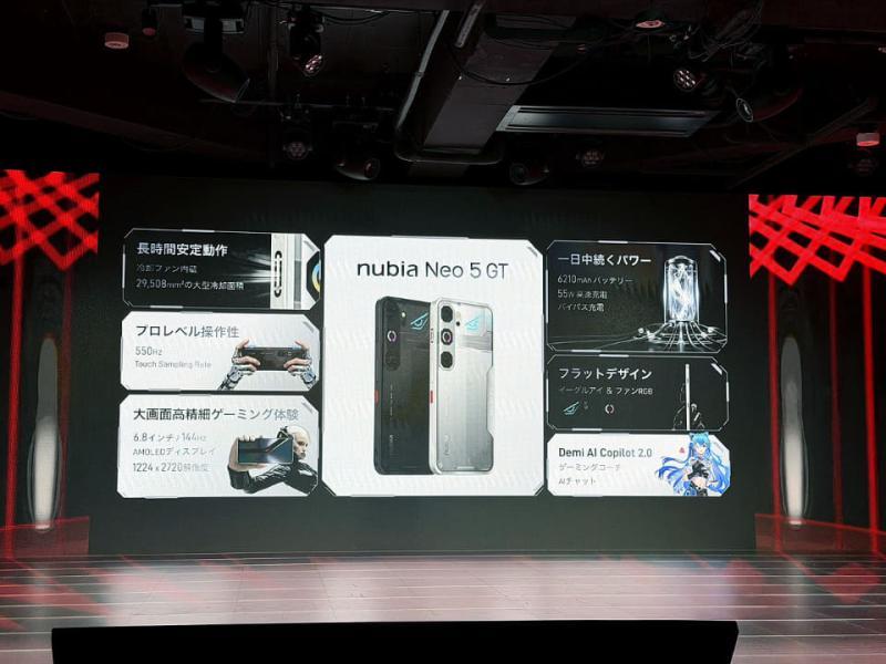 nubia Neo 5 GT背面