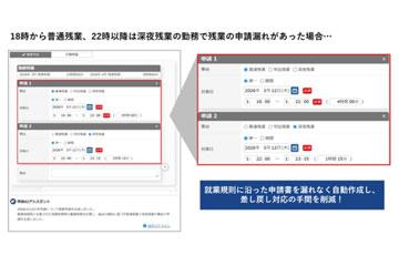日本OBC公司推出“奉行Edge勤怠管理云”新功能，AI自动生成符合规章的勤怠申请书