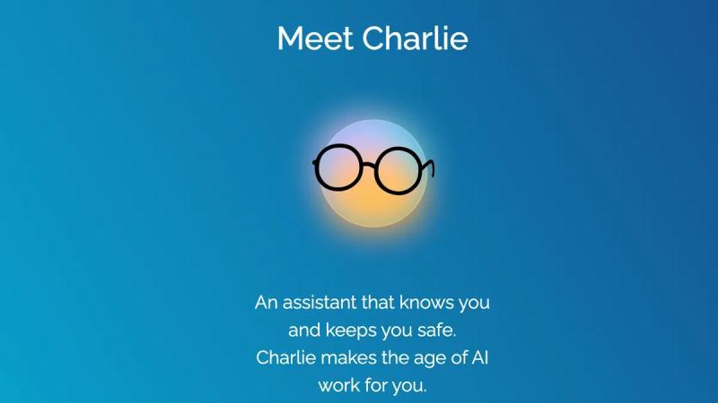 Charlie：为你服务的人工智能助手，而非科技巨头的工具