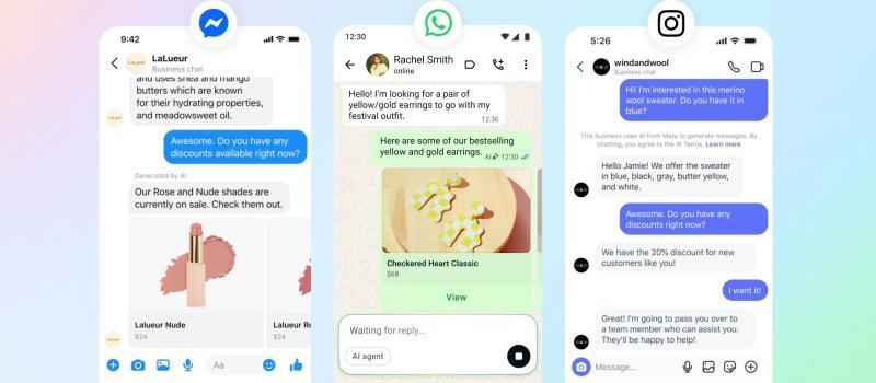WhatsApp对话示例