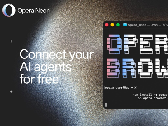 Opera Neon界面
