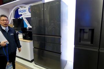 海尔在东京举办快闪活动 展示面向海外市场的AI智能冰箱