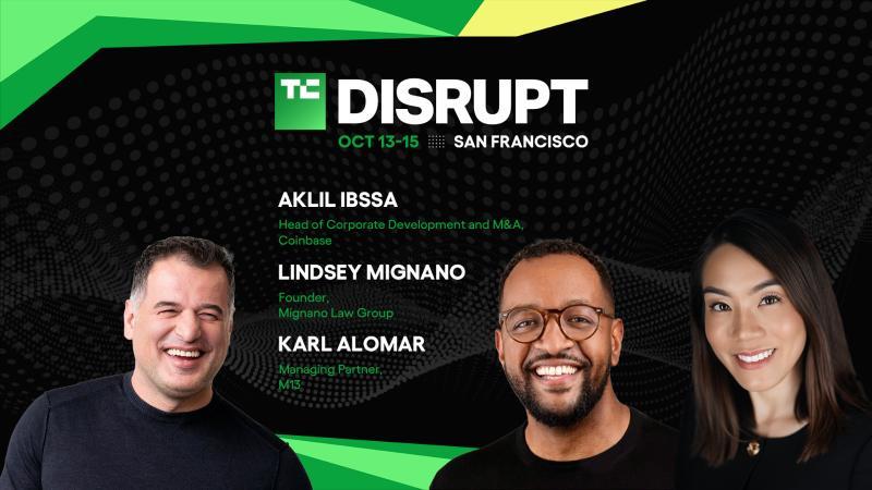 TechCrunch Disrupt 2026 Karl Alomar, Lindsey Mignano, Aklil Ibssa