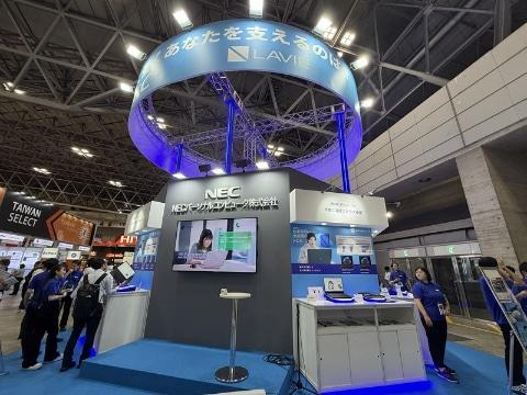 NEC PC展台