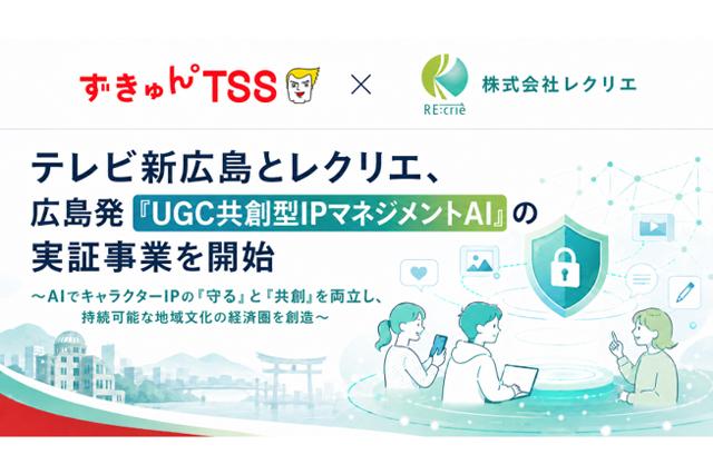 日本电视新广岛与IT初创企业联合启动UGC共创AI平台项目