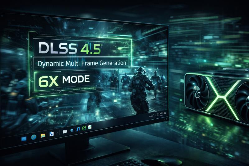 NVIDIA DLSS 4.5多帧生成技术现已推出，助力提升刷新率