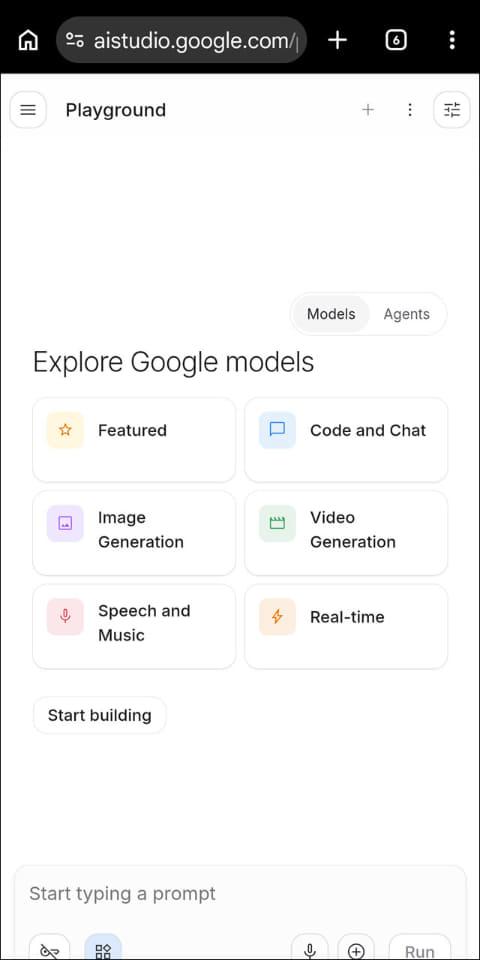 Google AI Studio功能展示