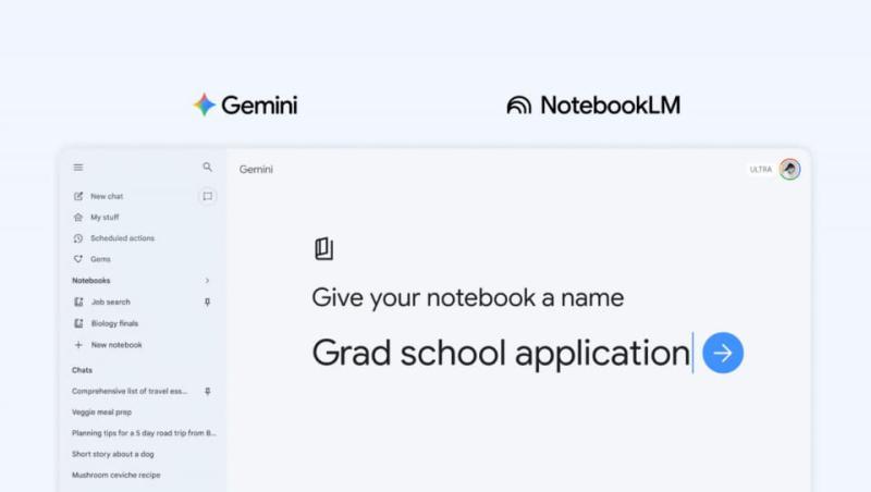 Google Gemini与NotebookLM同步功能