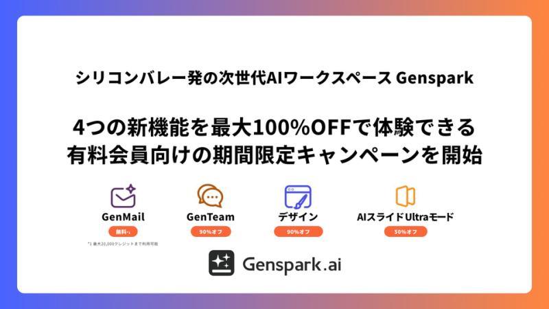 Genspark产品
