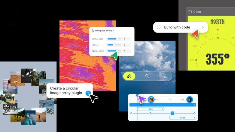Figma更新：新增代码图层、动画支持及更多AI功能