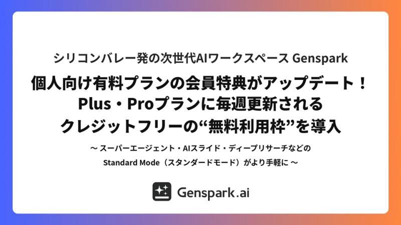 Genspark界面