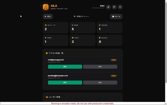 管理员界面