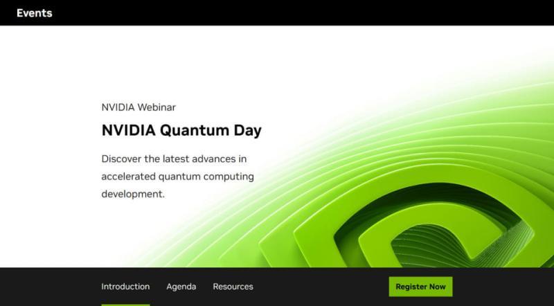 NVIDIA量子计算示意图