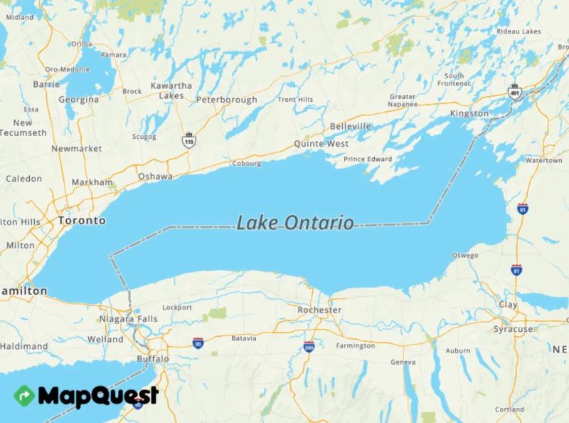 MapQuest拒绝更改安大略湖名称，导航应用跃升至第一