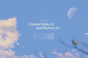 Anthropic发布Claude Fable 5.1与Claude Mythos 5.1