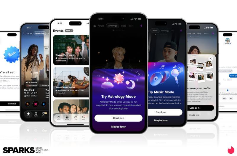 Tinder通过线下活动和虚拟快速约会吸引用户重返在线约会