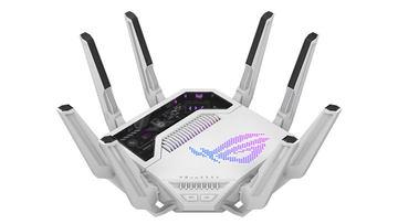 华硕推出搭载AI芯片的Wi-Fi 7游戏路由器ROG Rapture GT-BE19000AI，售价约13.5万日元
