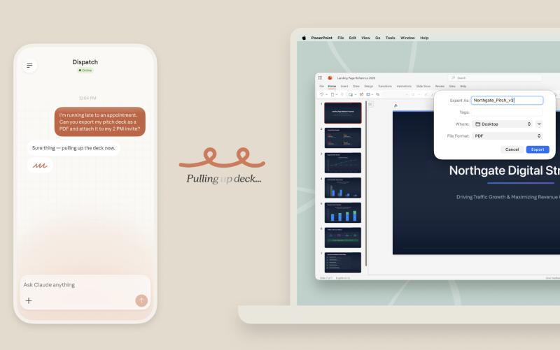 Claude Cowork中的派遣功能：手机远程指派任务并操作电脑