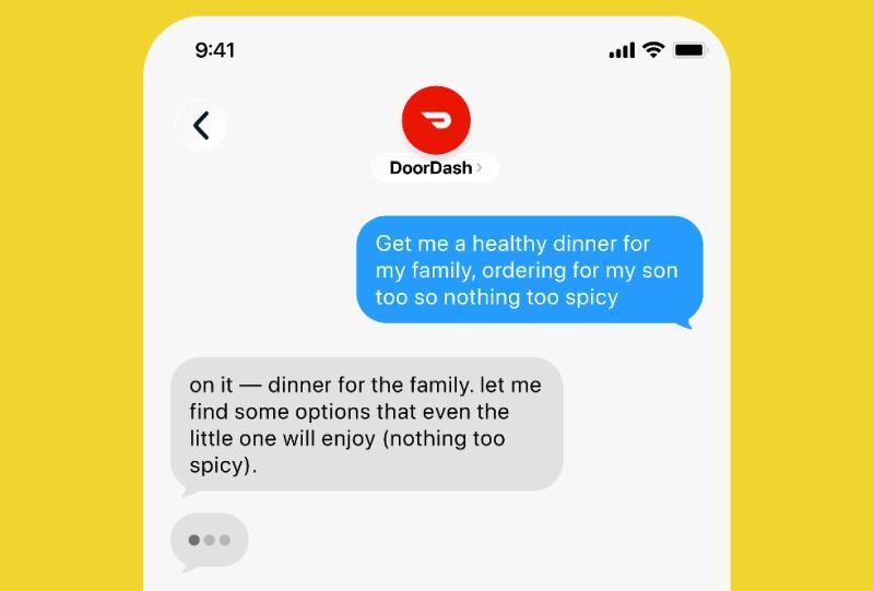 DoorDash推出可通过短信点餐的AI智能助手