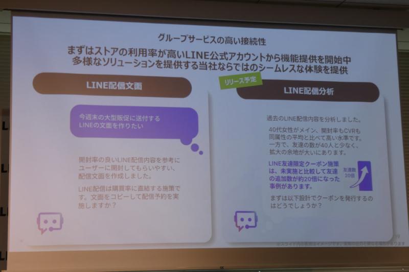 LINE联动