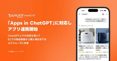 ChatGPT与Yahoo!购物整合示意