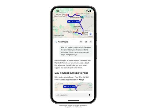Google地图界面