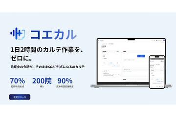 音声AI医疗病历制作辅助服务“Coekar”正式发布