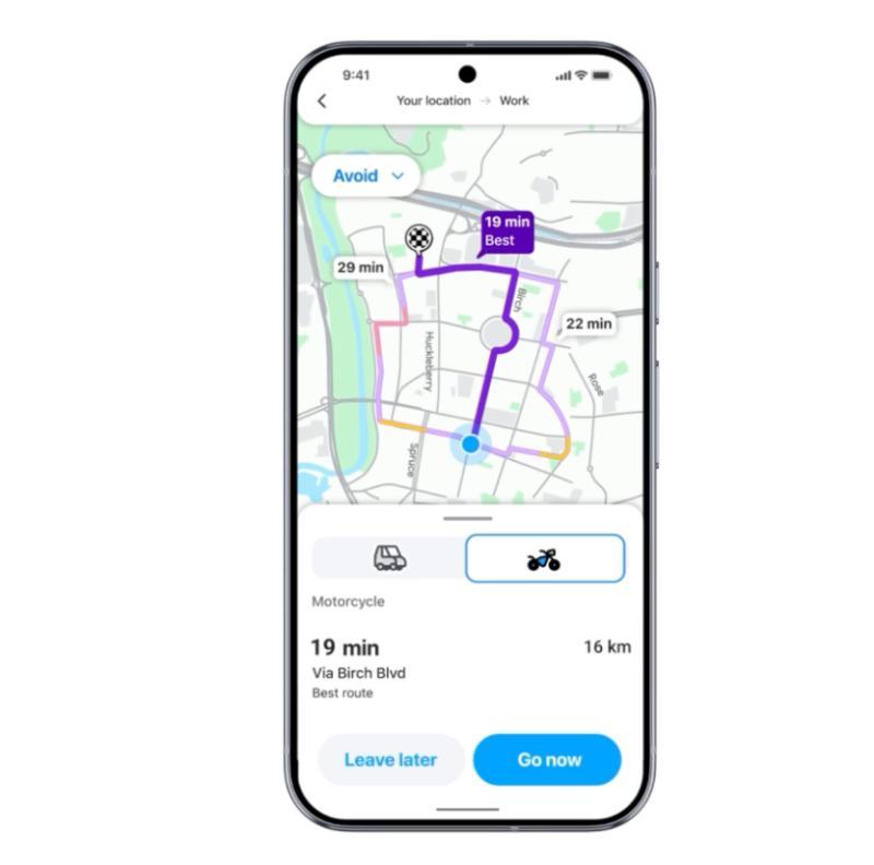 Waze新功能界面
