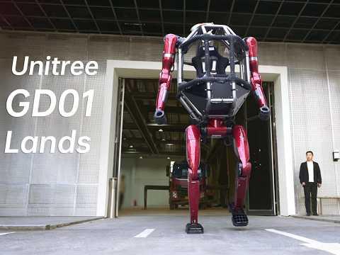 Unitree Unveils: GD01, A Manned Transformable Mecha, from $650,000 thumbnail