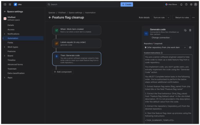 Rovo Dev集成示意