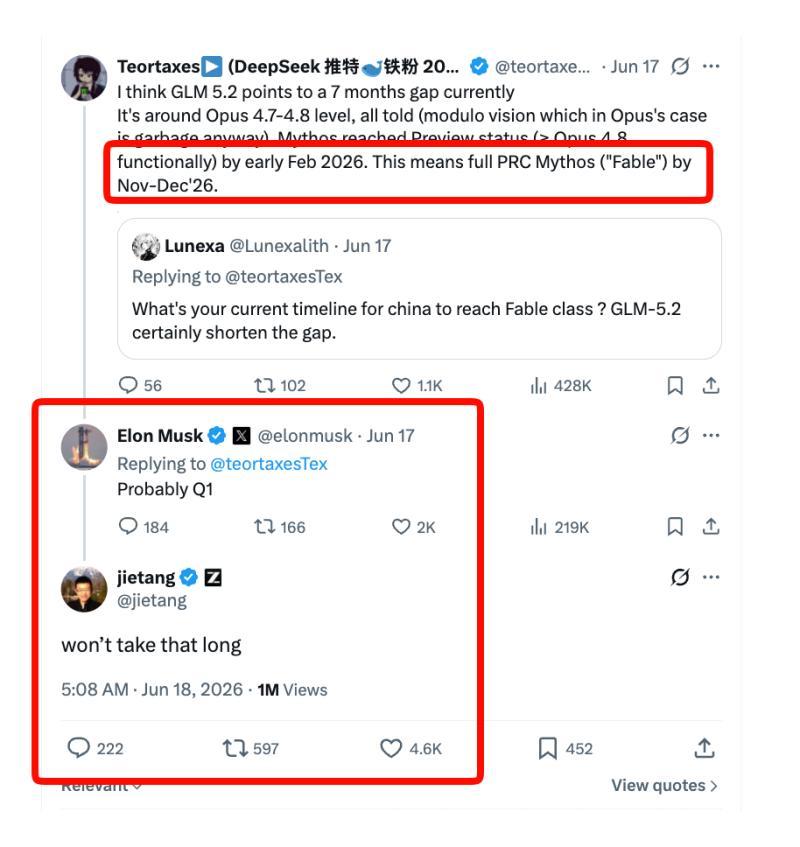 开放模型时间线